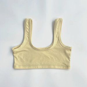 ARQ x Dazed But Amazed Wide Strap Bra Lemon Medium
